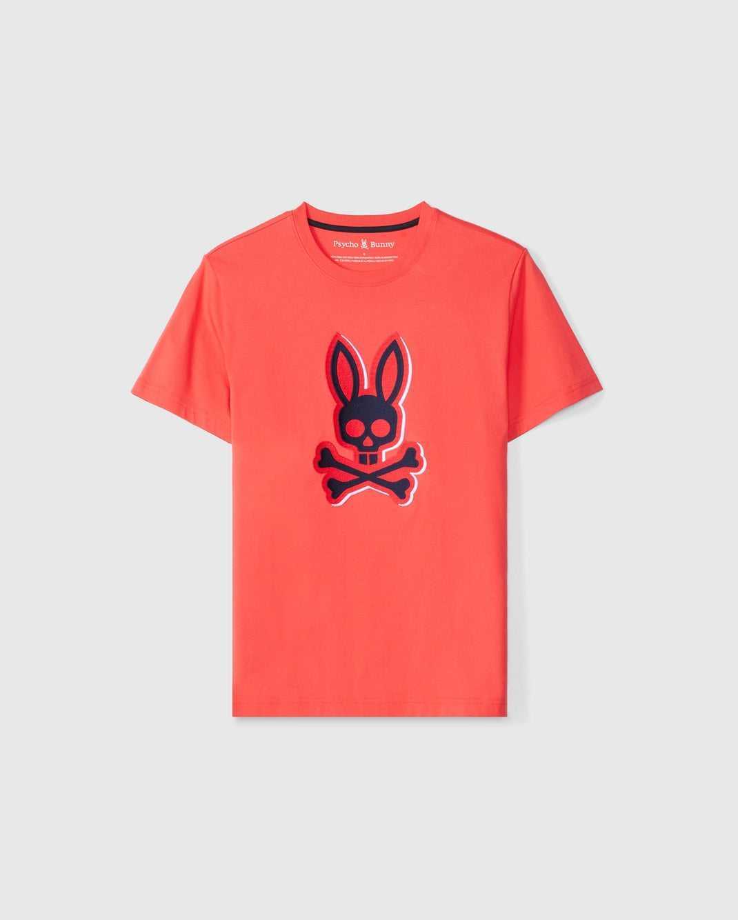 T Shirt Graphique Psycho Bunny Kayden Graphic Tee Hibiscus Enfant | PVC-10394667